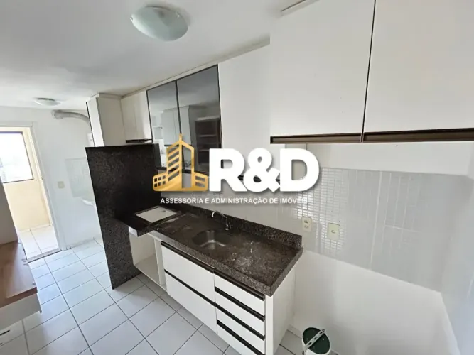 Excelente Apartamento no Central Park Andar Alto, 67m², 2 Quartos (1 Suíte) e Lazer Compl
