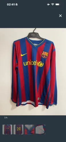 Camisa de Jogo FCB 2009/10 manga longa