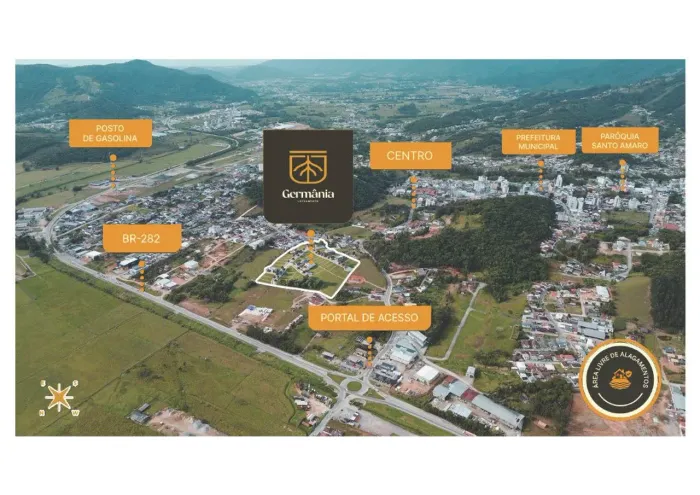 Terreno em santo Amaro loteamento Germânia