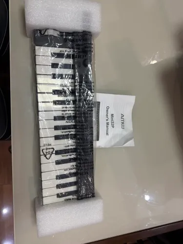 Teclado controlador AMW Midi USB 32 teclas