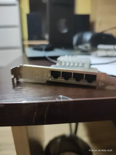 Placa de Rede HP PCI Express 4 Portas Ethernet
