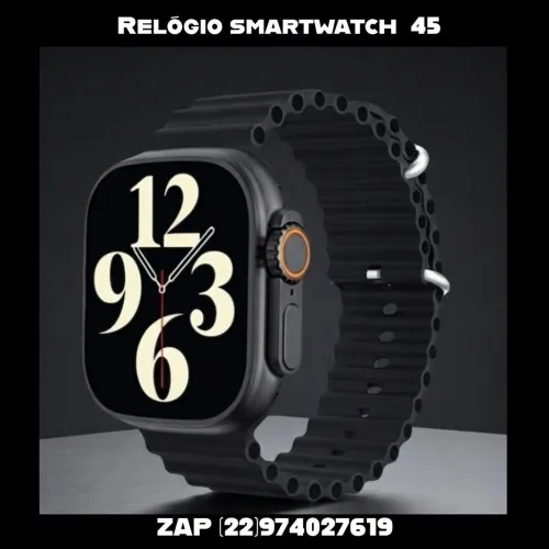 Relógio smartwatch 45 novo