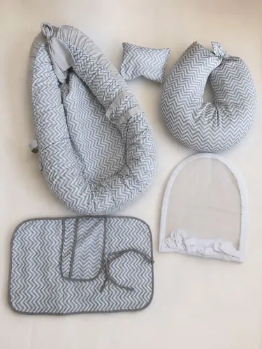 Kit almofada de amamentação