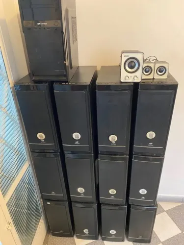 lote de 13 cpus c3tech com som 2.1