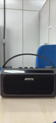 Mini Amplificador Aroma TG-08 - Portátil e em Excelente Estado