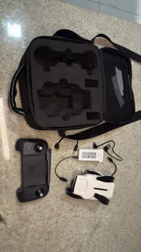 Drone Fimi X8 Mini V2 4k Gimbal Gps 5.8ghz 1 Bateria Pro Cor Branca