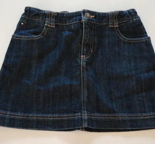 Saia jeans infantil Tommy tamanho 12