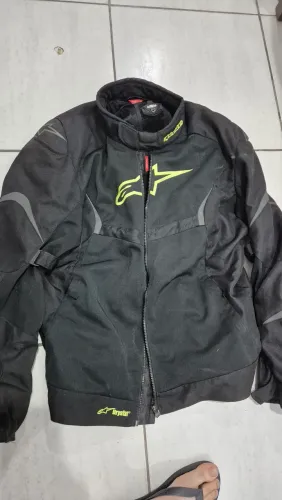 Jaqueta e calça motociclista alpinestars
