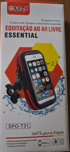 Suporte para moto ou bike de celular a prova d'agua