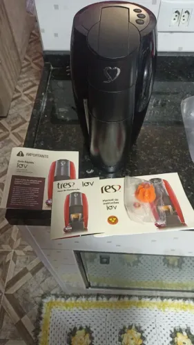 Cafeteira Nova 3 corações