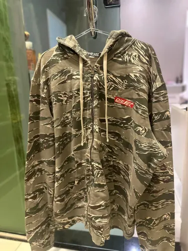Casaco Diesel Zip Hoodie