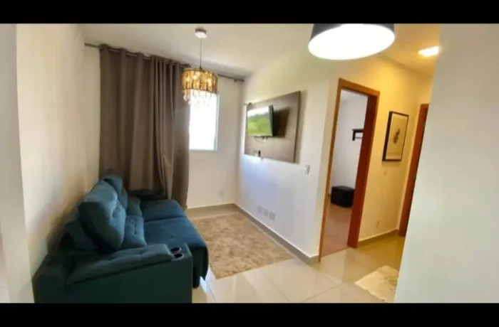 Apartamento com 2 quartos no Condominio Chapada das Rosas