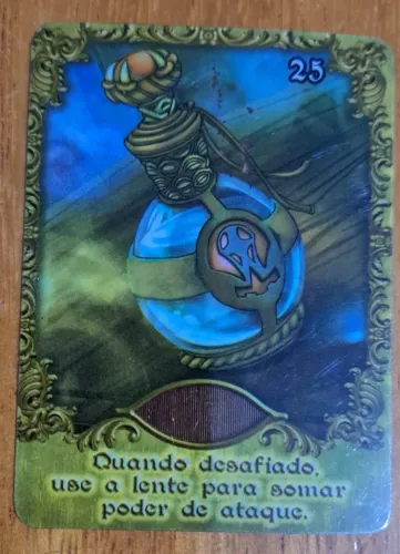 CARTA ELMA CHIPS VAMPIROS Nº 25 - POÇÃO (LENTE SECRETA) - COLECIONADOR