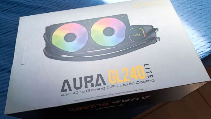 Vendo Water Cooler Gamdias Aura GL240 Lite NOVO!