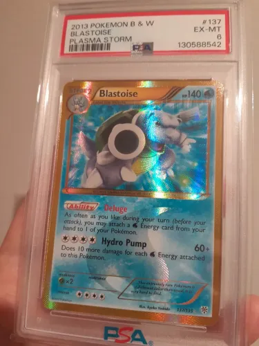 Carta Pokemon Blastoise Plasma Storm 
