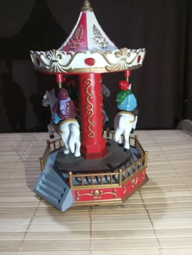 Decoração de natal Carrocel