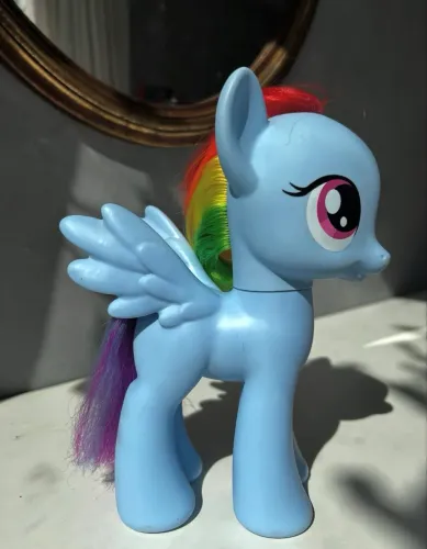 Poney bold azul 21 cm