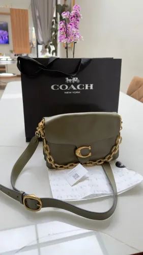 Bolsas coach de ombro Chain Tabby