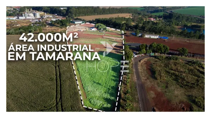Terreno industrial à venda com 42.000 m² - frente para rodovia - lotes fracionáveis - Tama