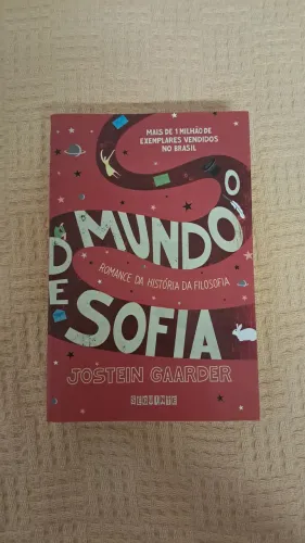 Livro : o mundo de Sofia, editora seguinte