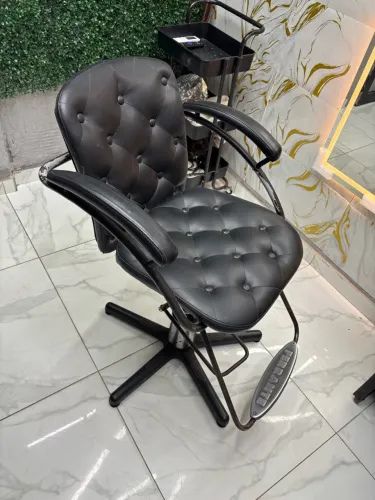 Cadeira de barbeiro pra sair logo
