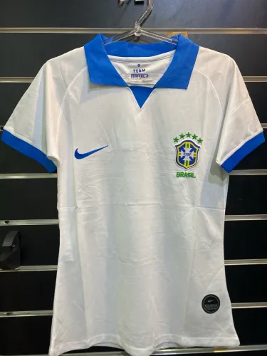 ? Camisa Brasil Feminina ? Modelo Premium Acinturada | Frete Grátis