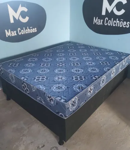 Cama Box Casal com Molas Ensacadas - Conforto e Qualidade