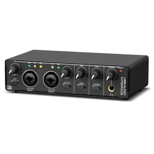 Interface de Áudio para Guitarra/Home Studio