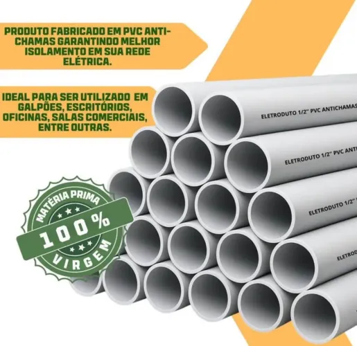 Eletroduto para energia 3 metros