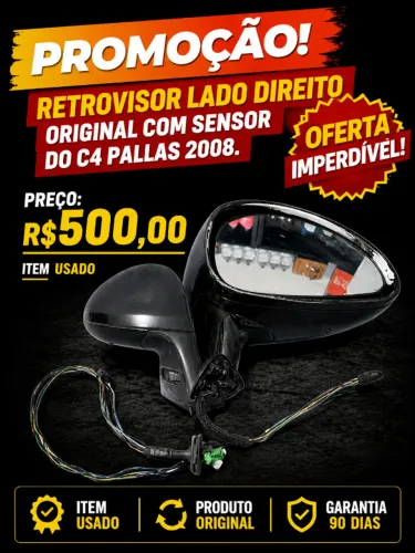 Retrovisor C4PALLAS ( om sensor )