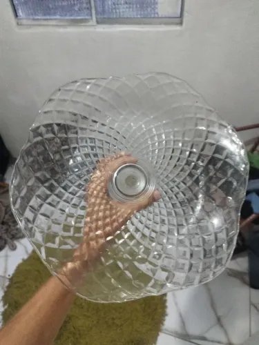 Fruteira de vidro