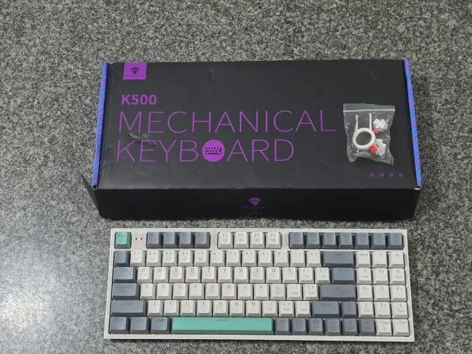 Teclado mecânico Machenike K500