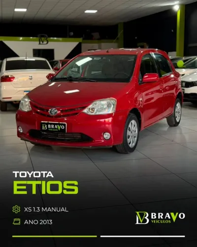Toyota Etios XS 1.3 Flex 16V 5P Mec. 2013