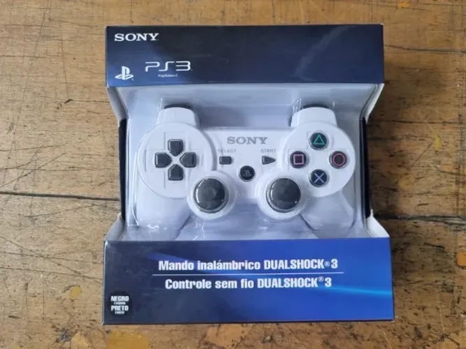 Controle Sem Fio para PS3 - Novo e Lacrado  Compatível com PlayStation 3