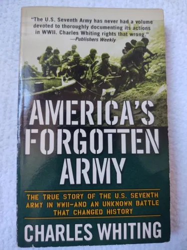 Livro America's forgotten Army - Charles Whiting - inglês