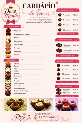 Docinhos para festas