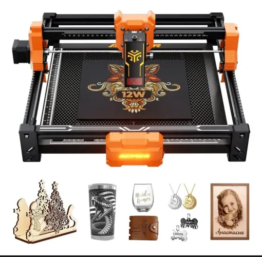 Gravador a laser Acmer 12v alta precisão