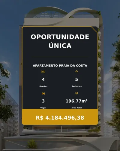 Montê Residence: sofisticação e conforto na Praia da Costa - Vila Velha!