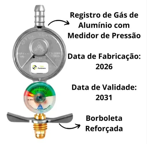 Registro de Gás IMAR | 1,5 Metros