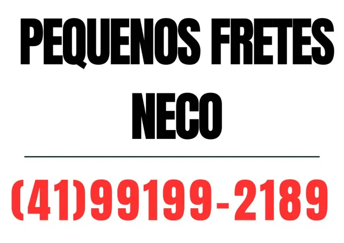 Pequenos fretes Curitiba e região metropolitana