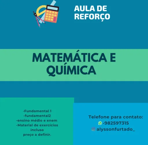 Aula de reforço 