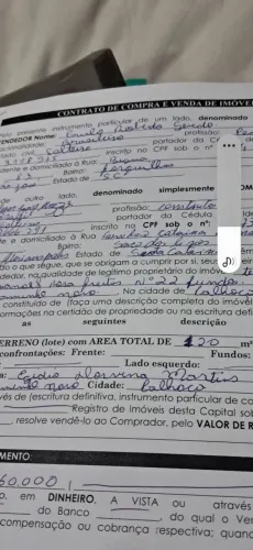 Vendo tereno