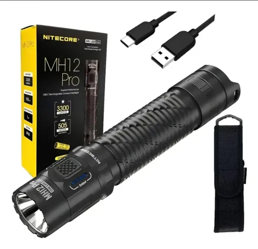 Lanterna nitecore Mh12 Pro 3300 Lms 505 M