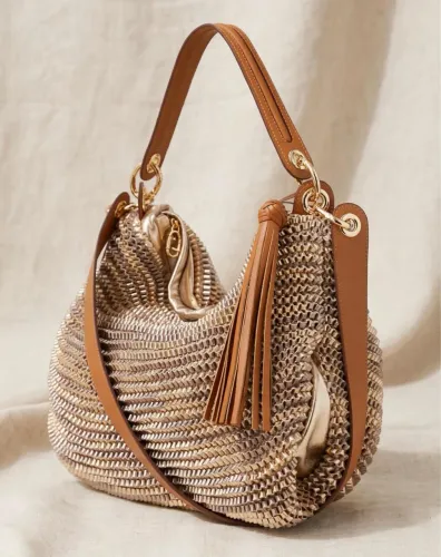 Bolsa Madras grande luz da lua