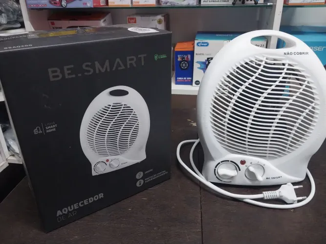 Aquecedor de ambientes elétrico be.smarts 2000watts