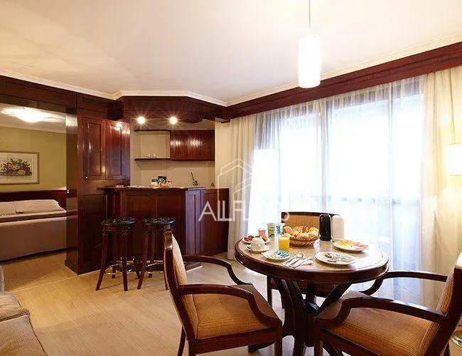 Apartamento com 1 quarto para alugar, 45 m² - Higienópolis - São Paulo/SP