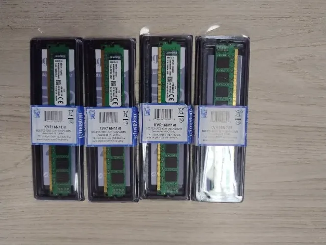 Memória RAM Kingston 8GB DDR3 PC3 12800 KVR16N11/8 PC(CADA UNIDADE)