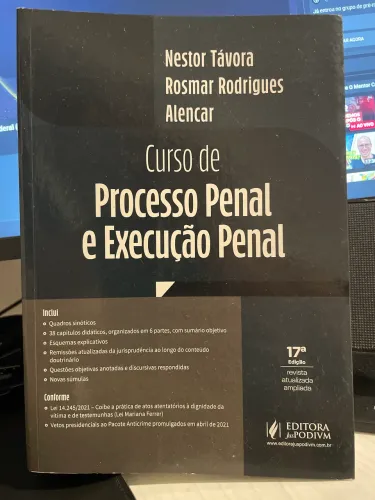 Curso de Processo Penal - 17ª edição Nestor Távora 