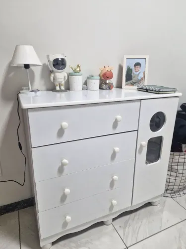 Guarda roupa e cômoda infantil 