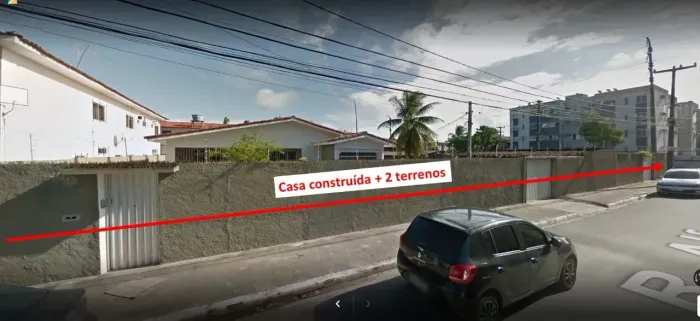 Alugo casa com 2 terrenos em Candeias, Jaboatão dos Guararapes-PE
